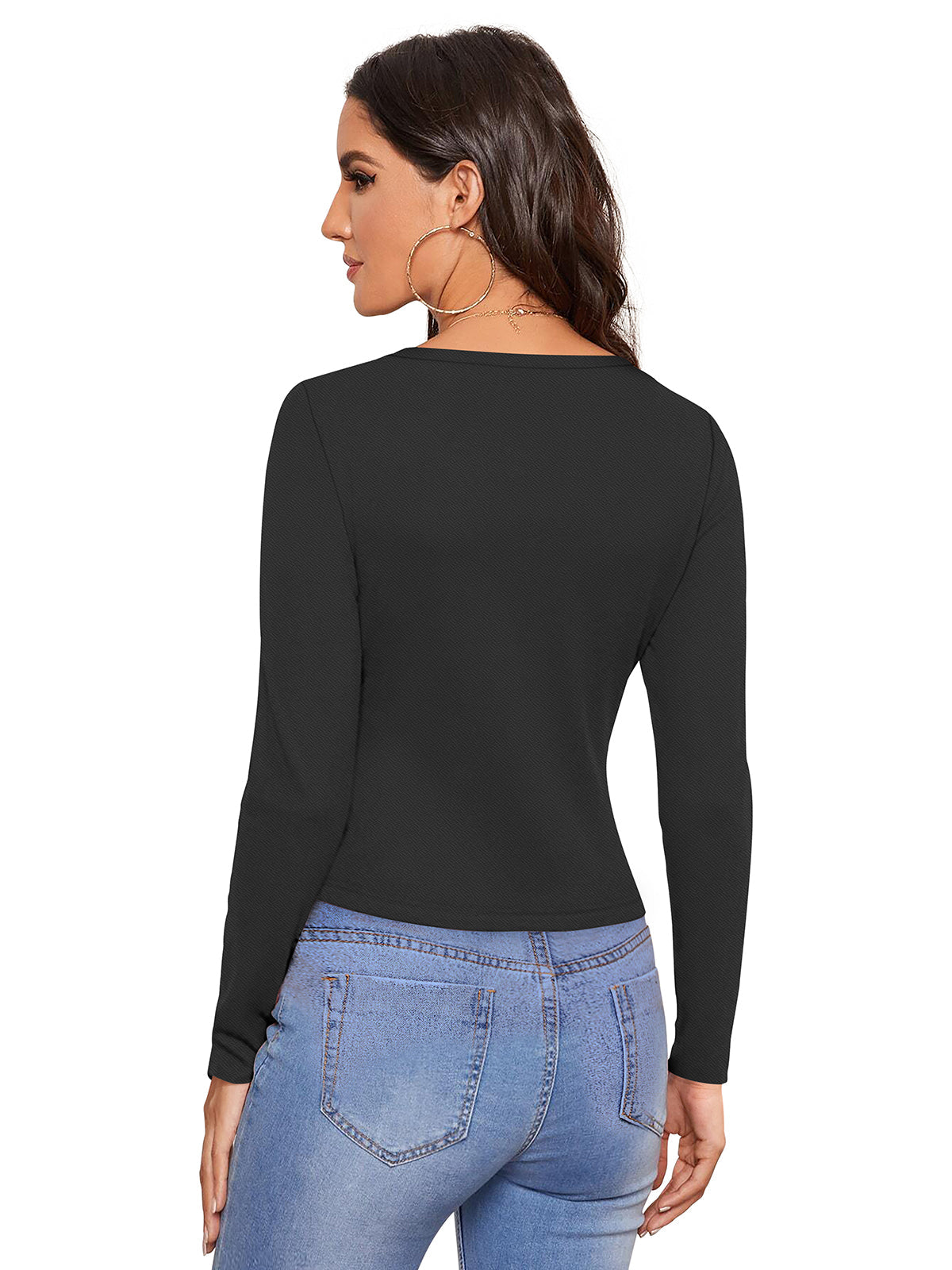 Qutie full Sleeve Drawstring Peplum Schiffy top